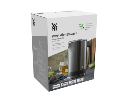 Kitchenminis 800 ml veekeetja, grafiit