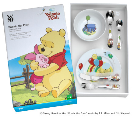 Winnie-the-Pooh lastekomplekt, 6-osaline